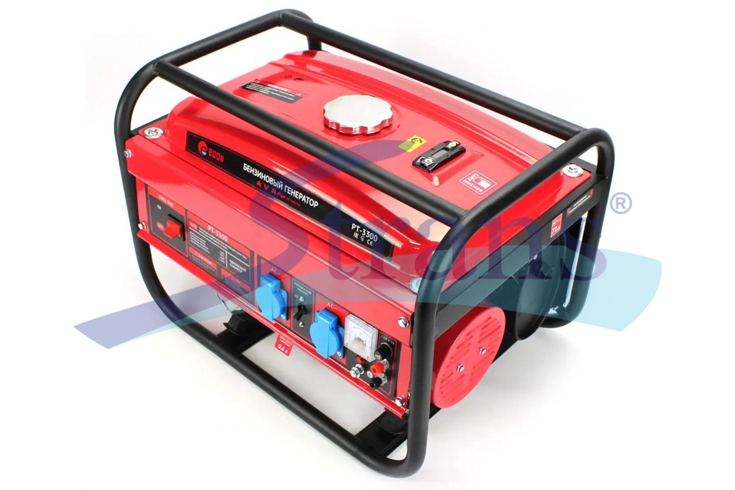 Gasoline Generator Edon Pt-3300 220V 3.0/3.3Kw Single-Phase Manual